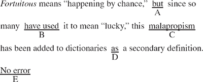 SAT Identifying Sentence Errors Practice Question 337: Answer And ...