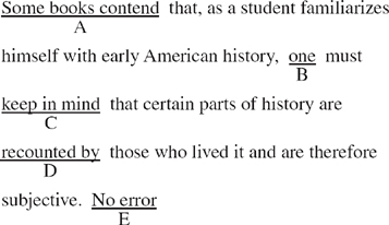 SAT Identifying Sentence Errors Practice Question 342: Answer And ...