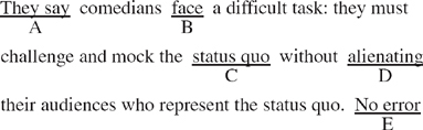 SAT Identifying Sentence Errors Practice Question 344: Answer And ...